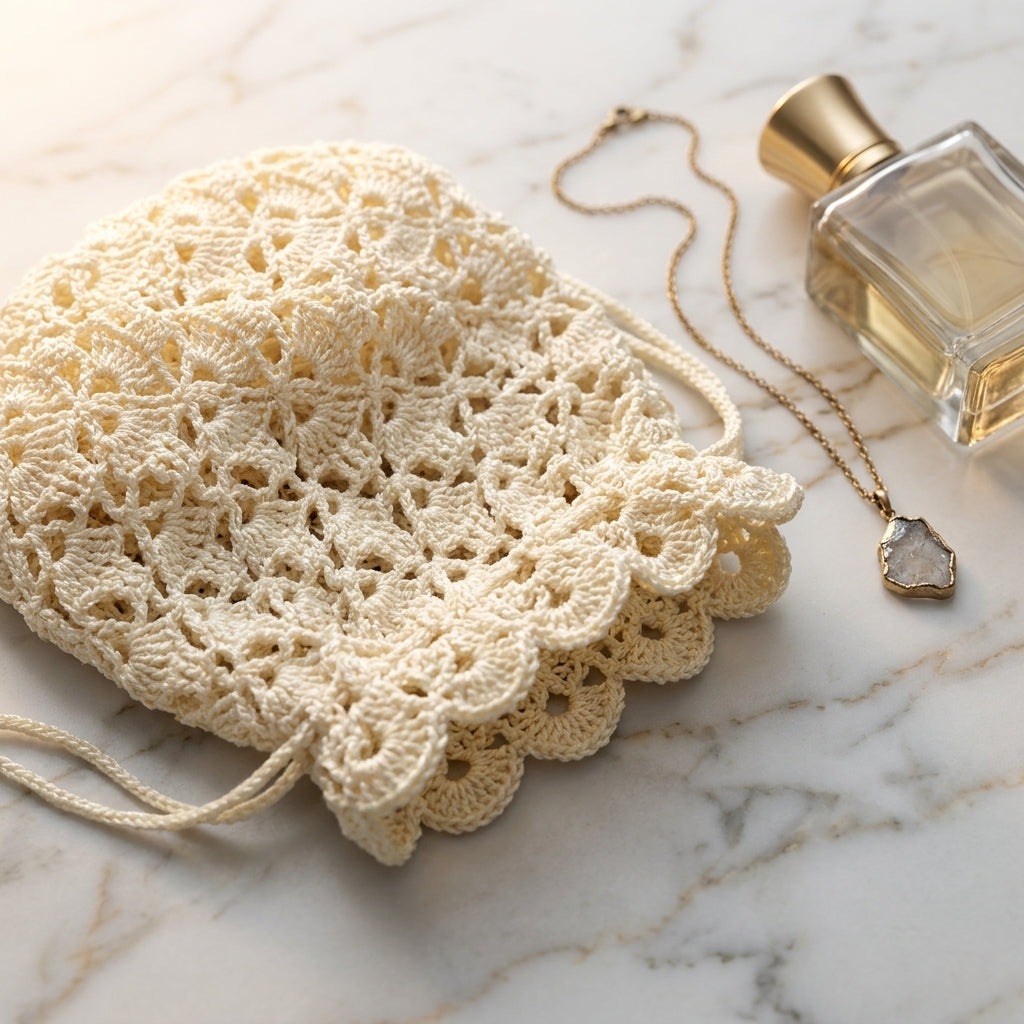 Easy Triangle Hair Bandana | Beginner Crochet Pattern PDF
