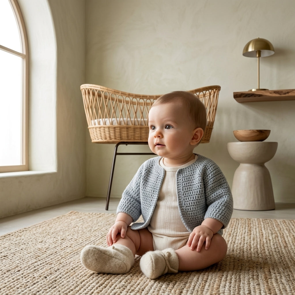 Cardigan Sweater Baby Cardigan | Crochet Pattern PDF