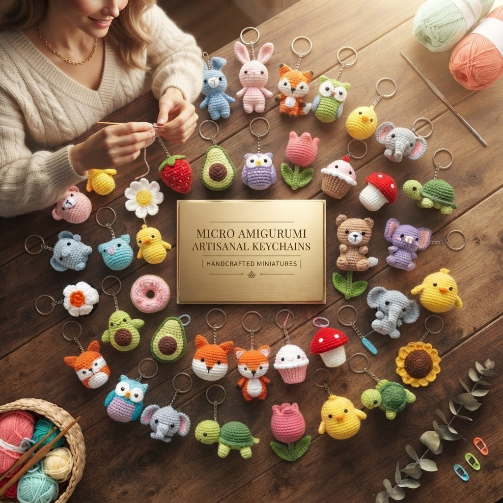Premium 350+ Mini Charms | Amigurumi Pattern Pack