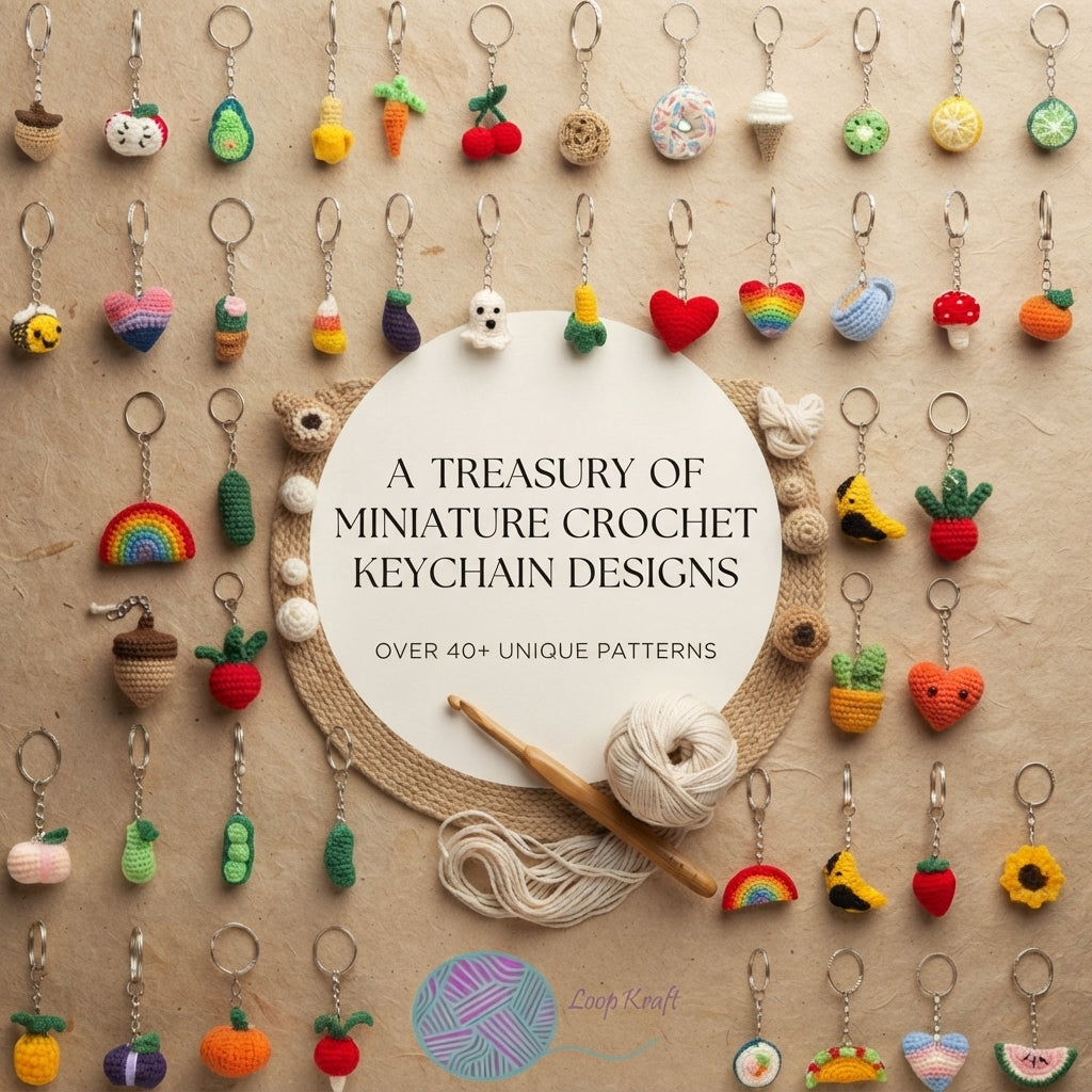 Massive 100+ Mini Charm Patterns | Crochet Bundle — Design 2