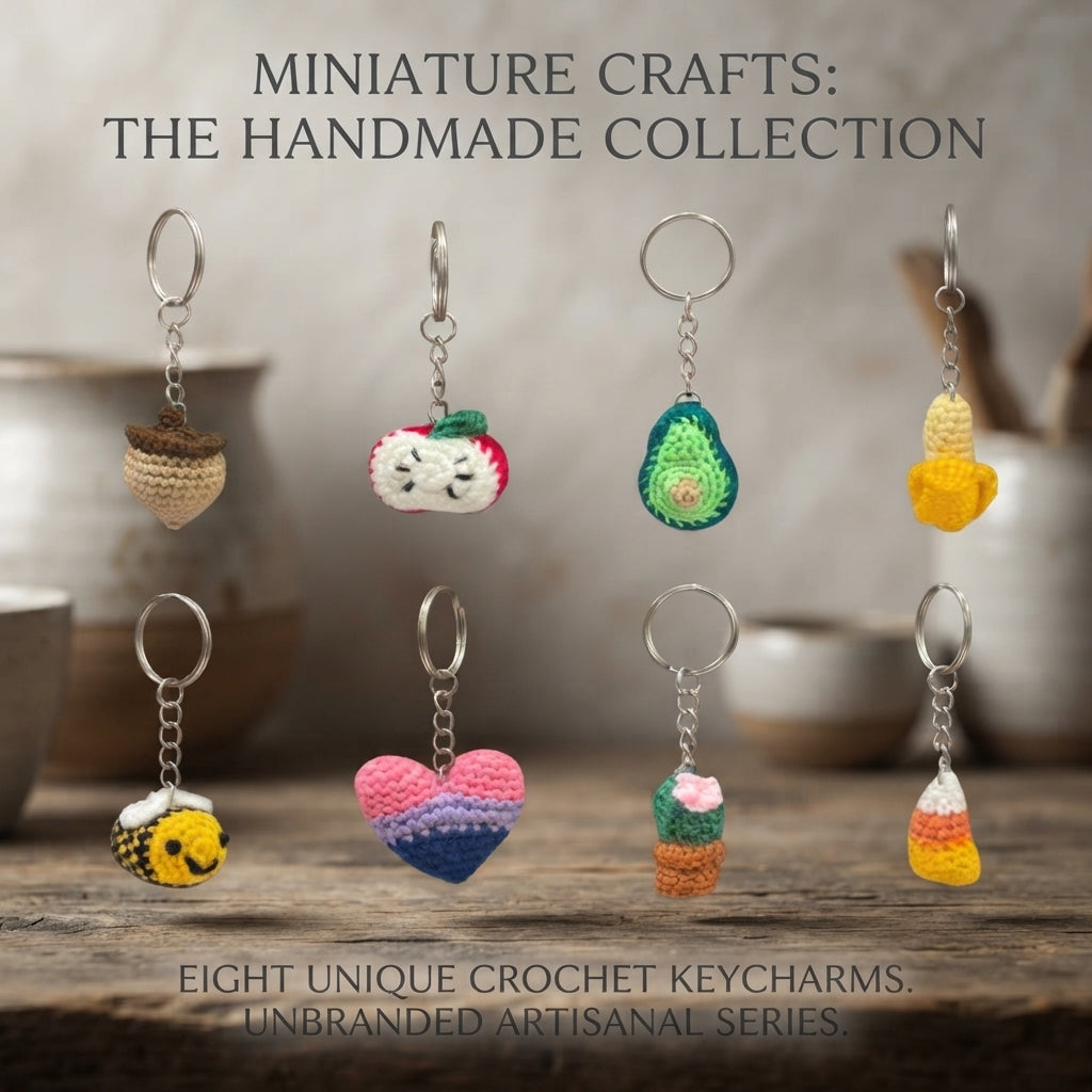 Massive 100+ Mini Charm Patterns | Crochet Bundle — Design 2