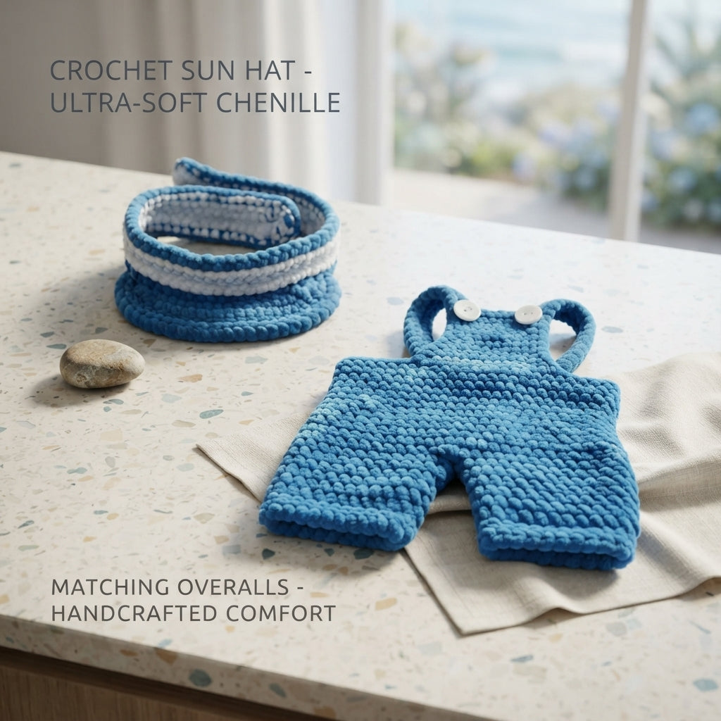 Chic Sun Visor | PDF Crochet Guide — Design 3
