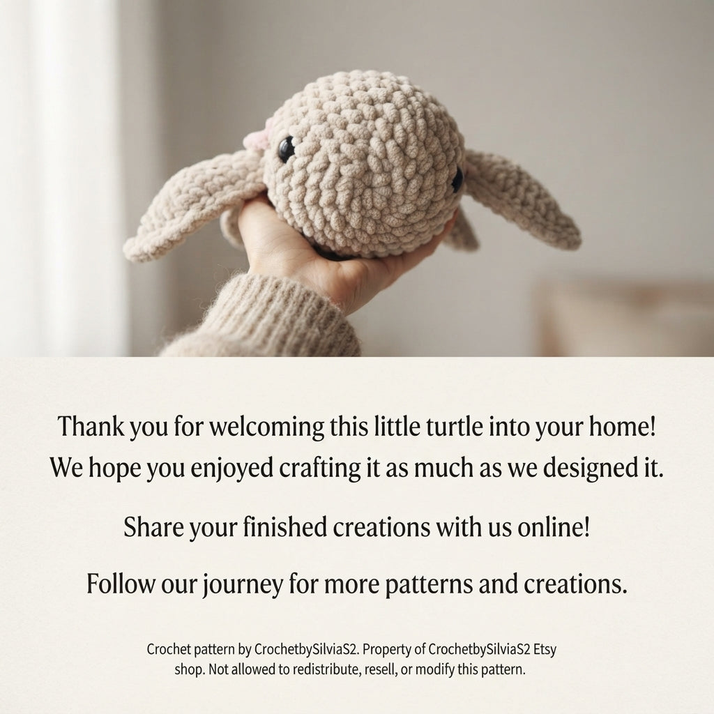 Amigurumi Little Turtle | Amigurumi Pattern PDF