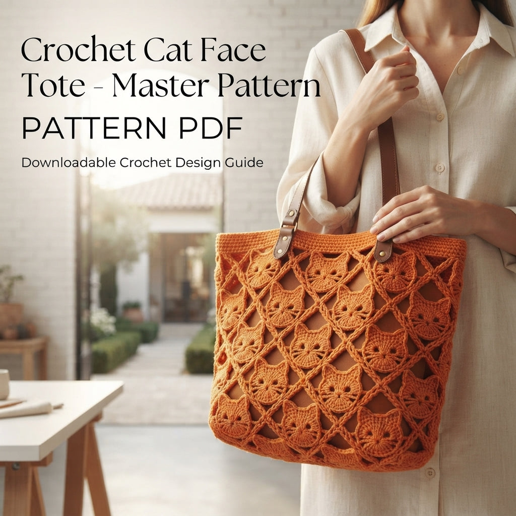 Adorable Cat | Crochet Pattern Download