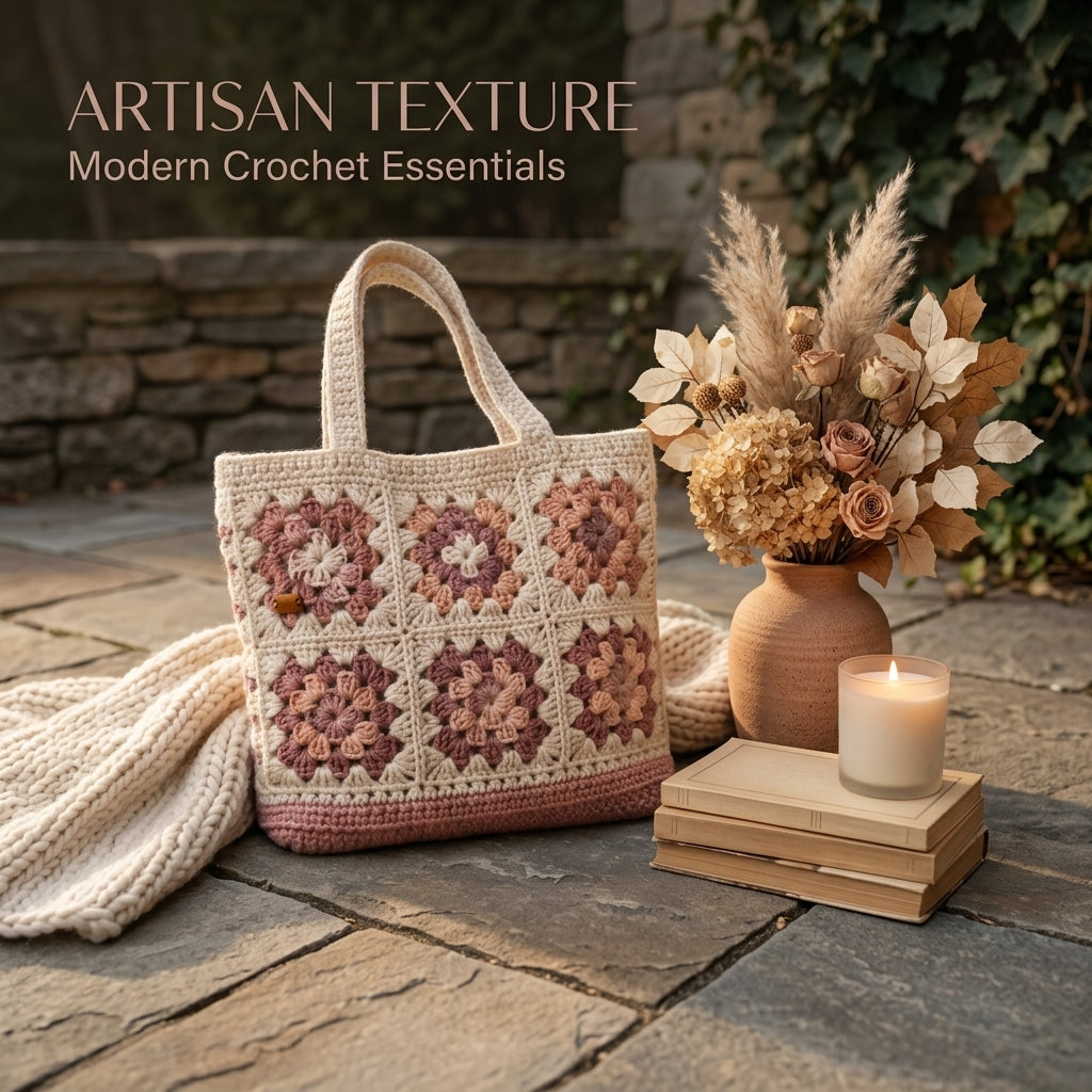 Granny Square Granny Square Tote V3 | Crochet Pattern PDF