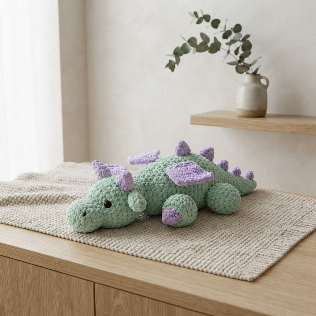 Charming Dragon Companion | Crochet Pattern PDF