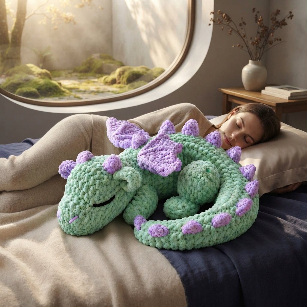 Charming Dragon Companion | Crochet Pattern PDF