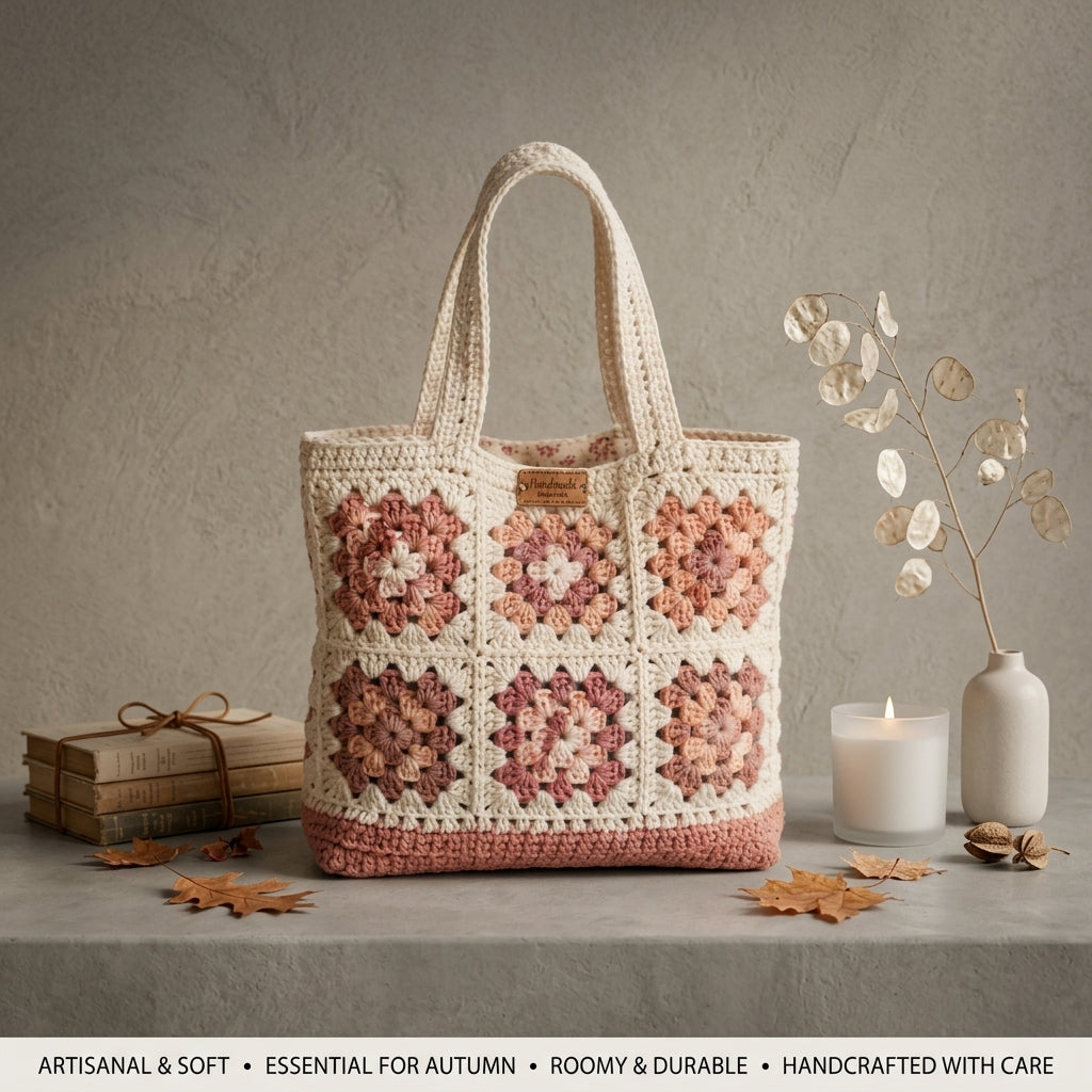 Granny Square Granny Square Tote V3 | Crochet Pattern PDF