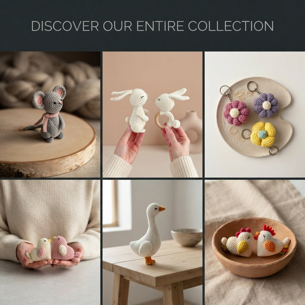Complete Keychain Library | 10+ Crochet Patterns — Design 2