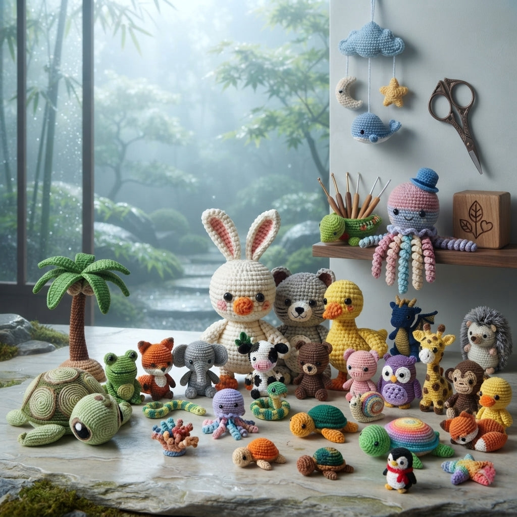 Ultimate Crochet Animal Bundle | 210+ PDF Patterns
