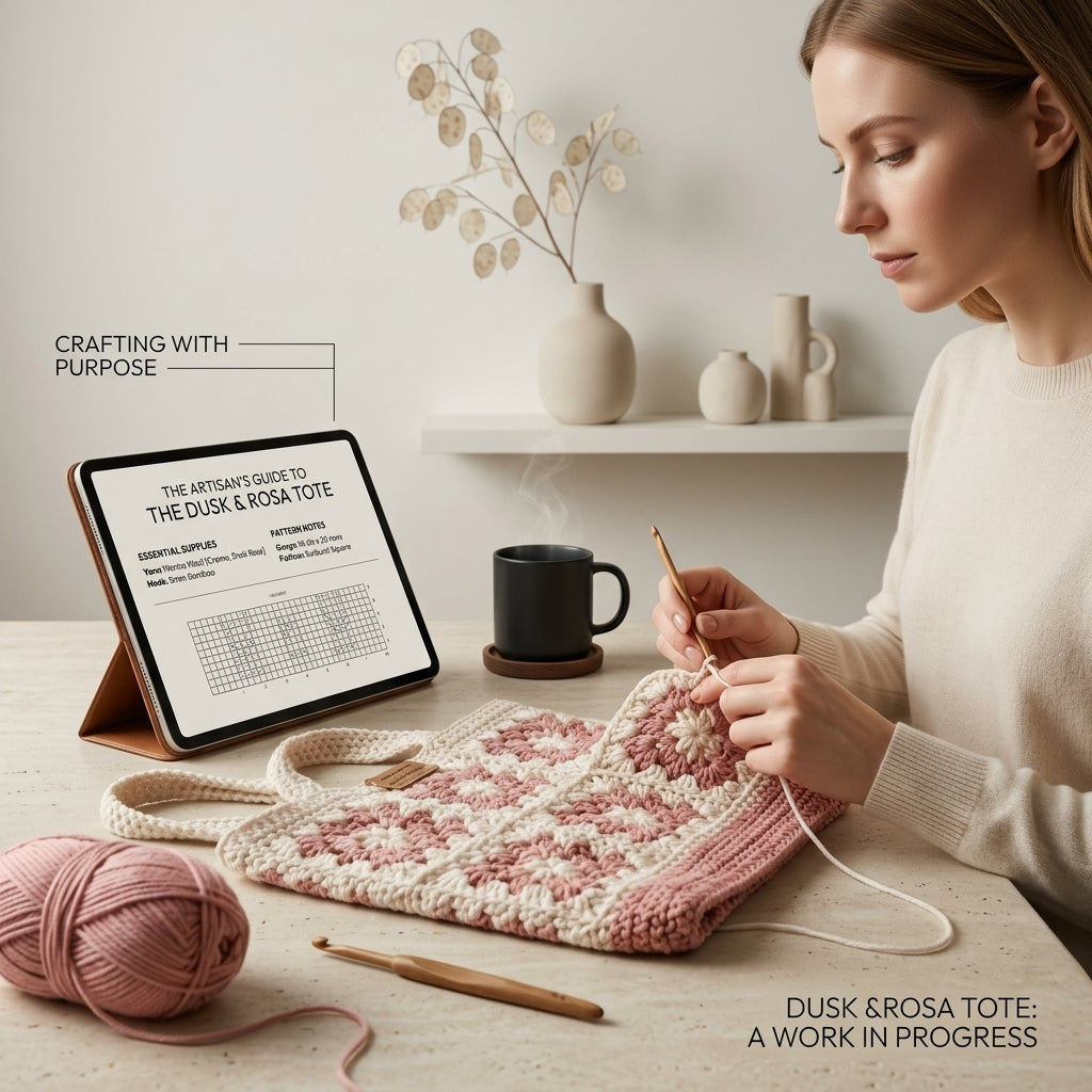 Granny Square Granny Square Tote V3 | Crochet Pattern PDF