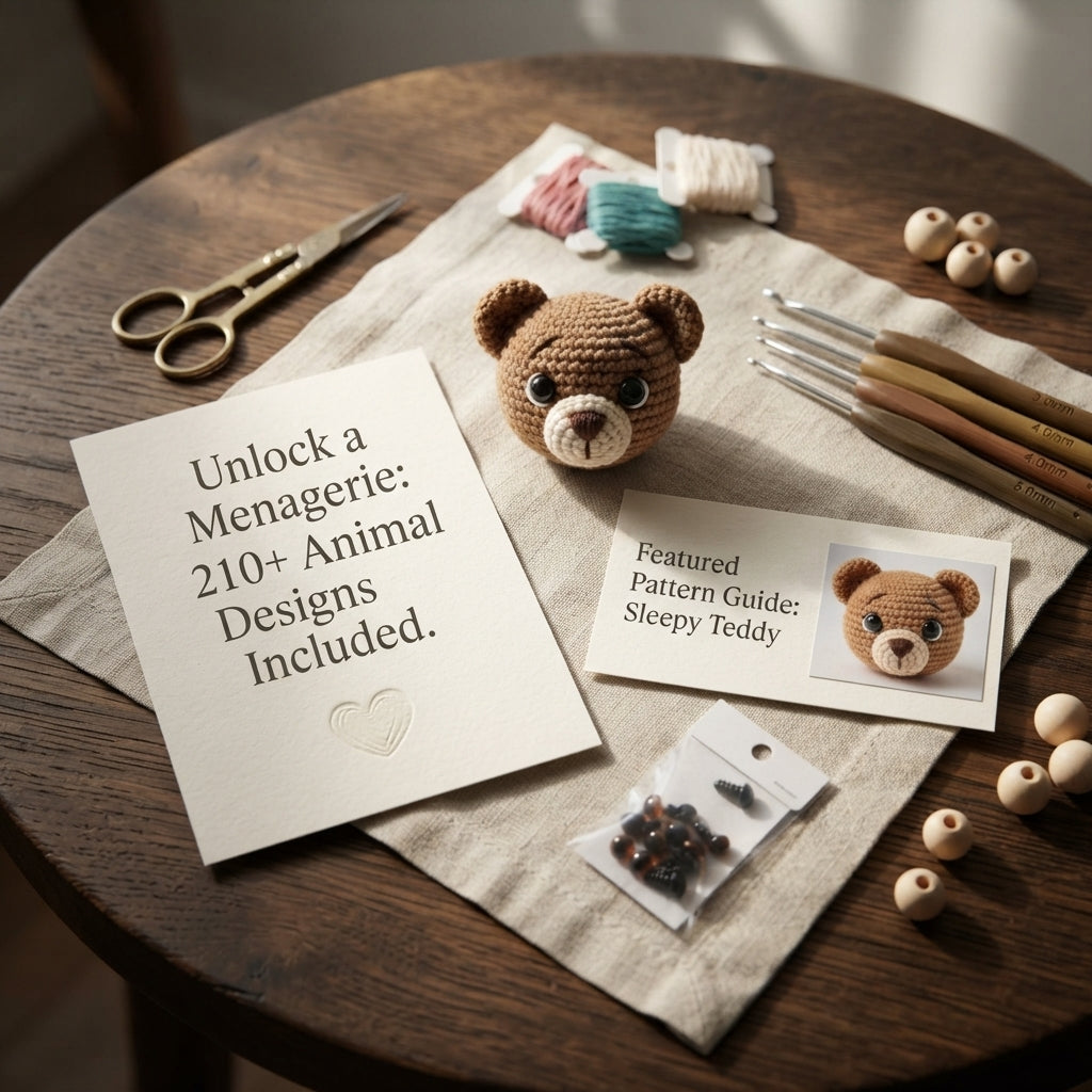 Ultimate Crochet Animal Bundle | 210+ PDF Patterns