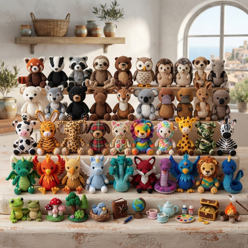 Ultimate Crochet Animal Bundle | 210+ PDF Patterns