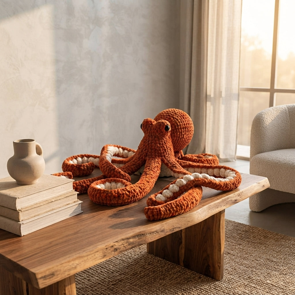 Realistic Octopus | Crochet Pattern PDF