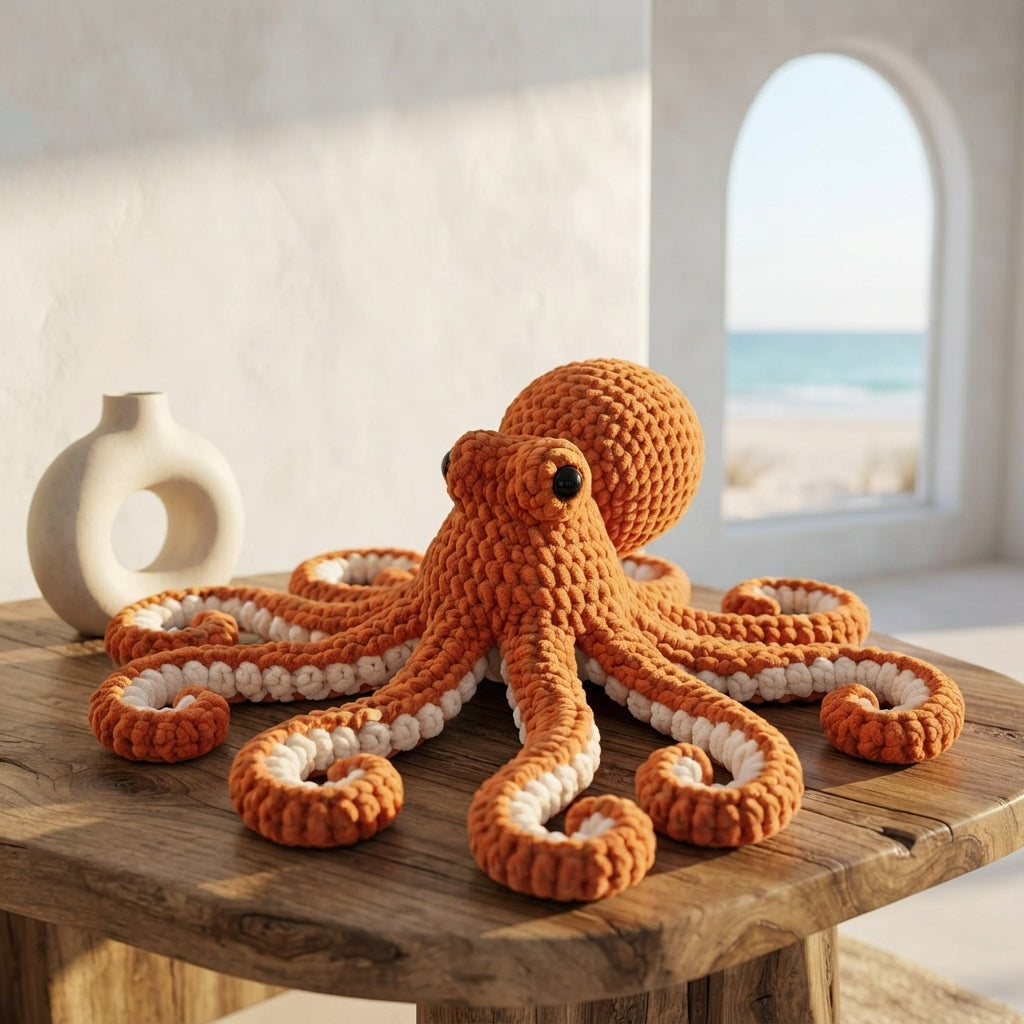 Realistic Octopus | Crochet Pattern PDF