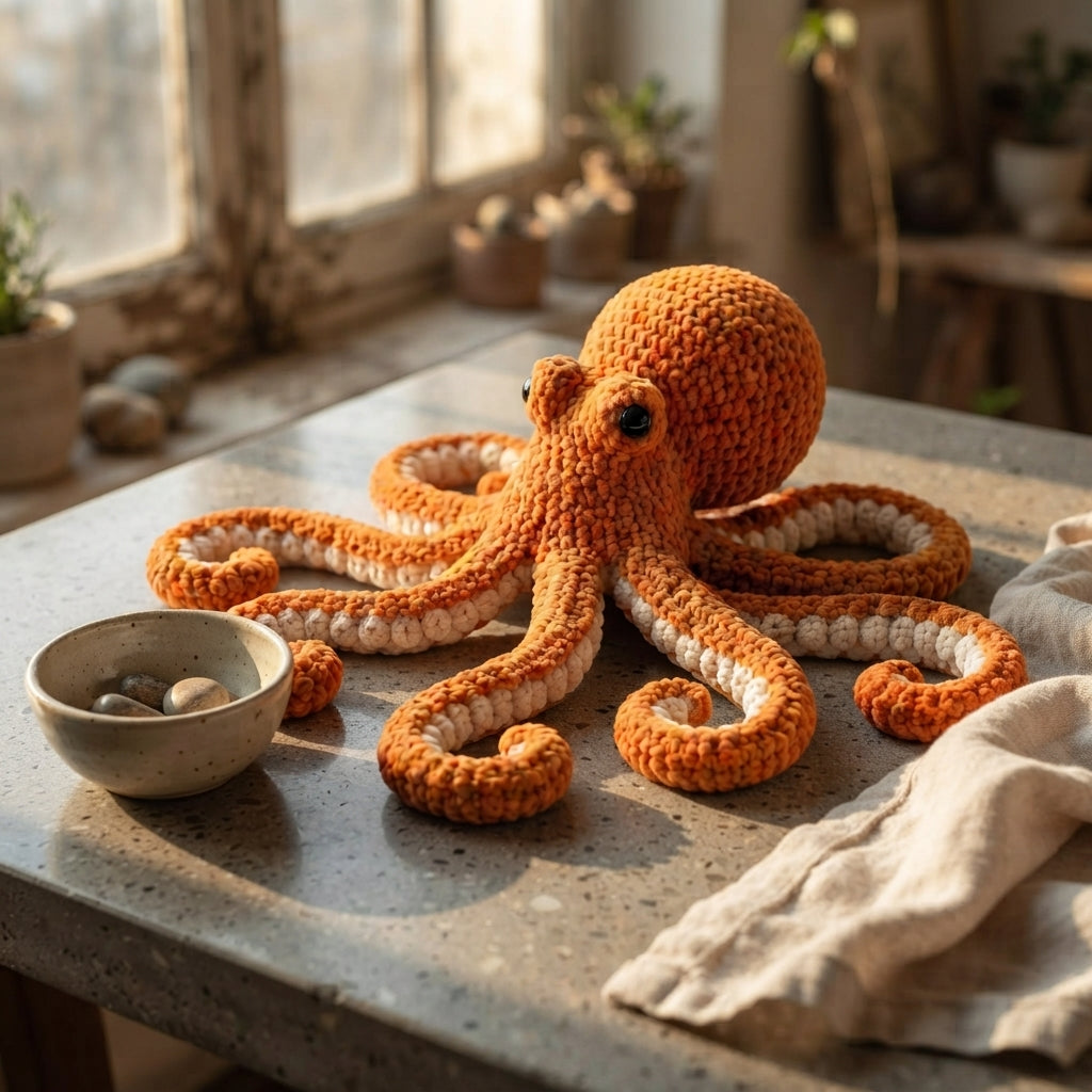 Realistic Octopus | Crochet Pattern PDF