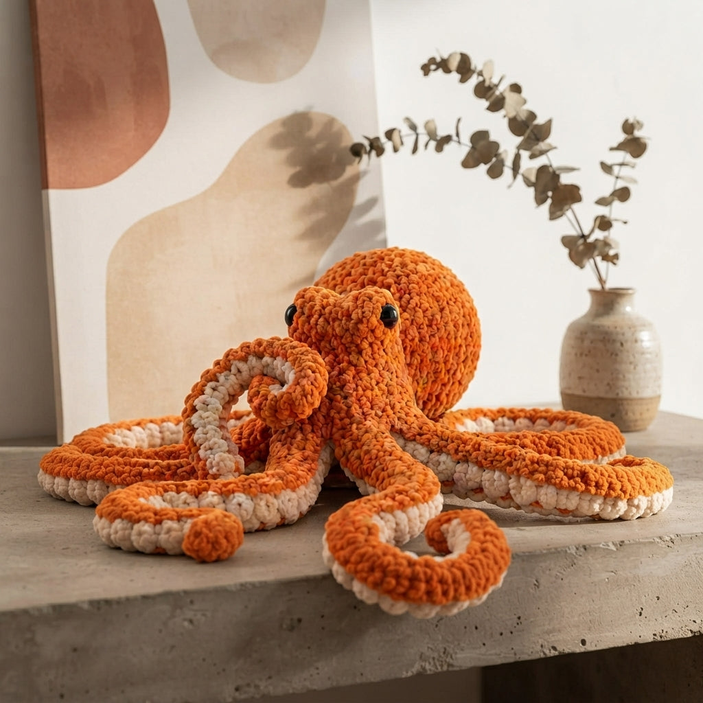 Realistic Octopus | Crochet Pattern PDF