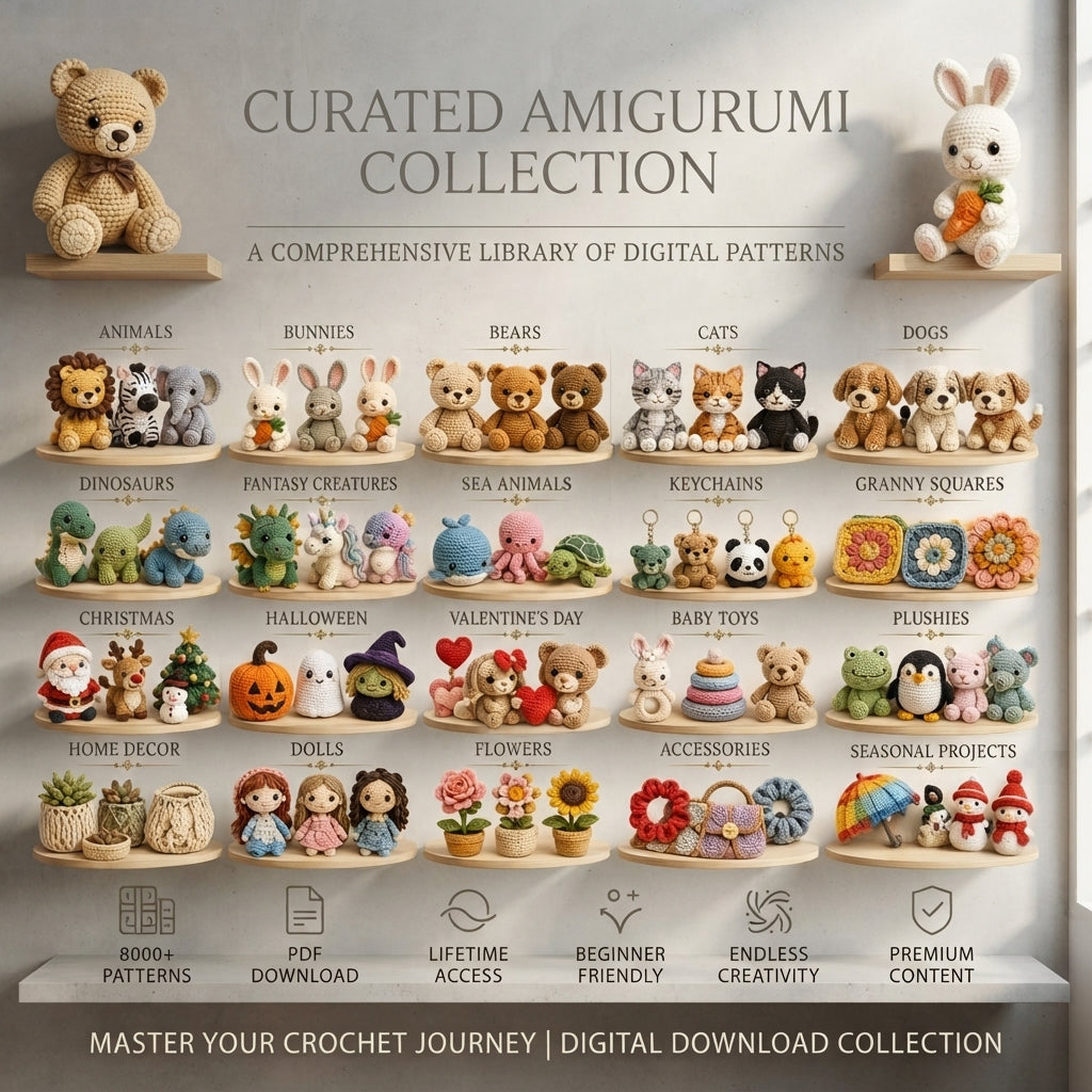 Giant Amigurumi Library | 8000+ Pattern Collection