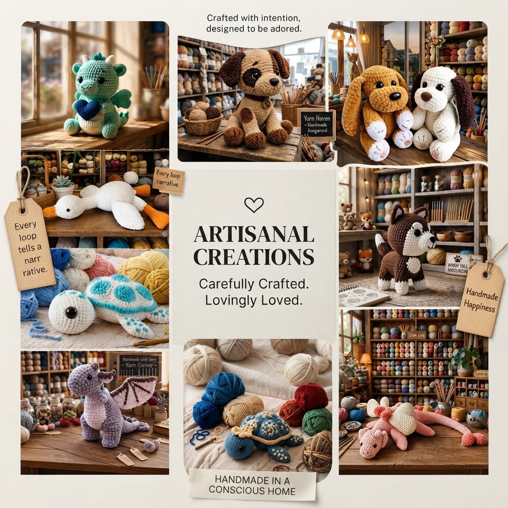 Premium 10+ Mini Charms | Amigurumi Pattern Pack