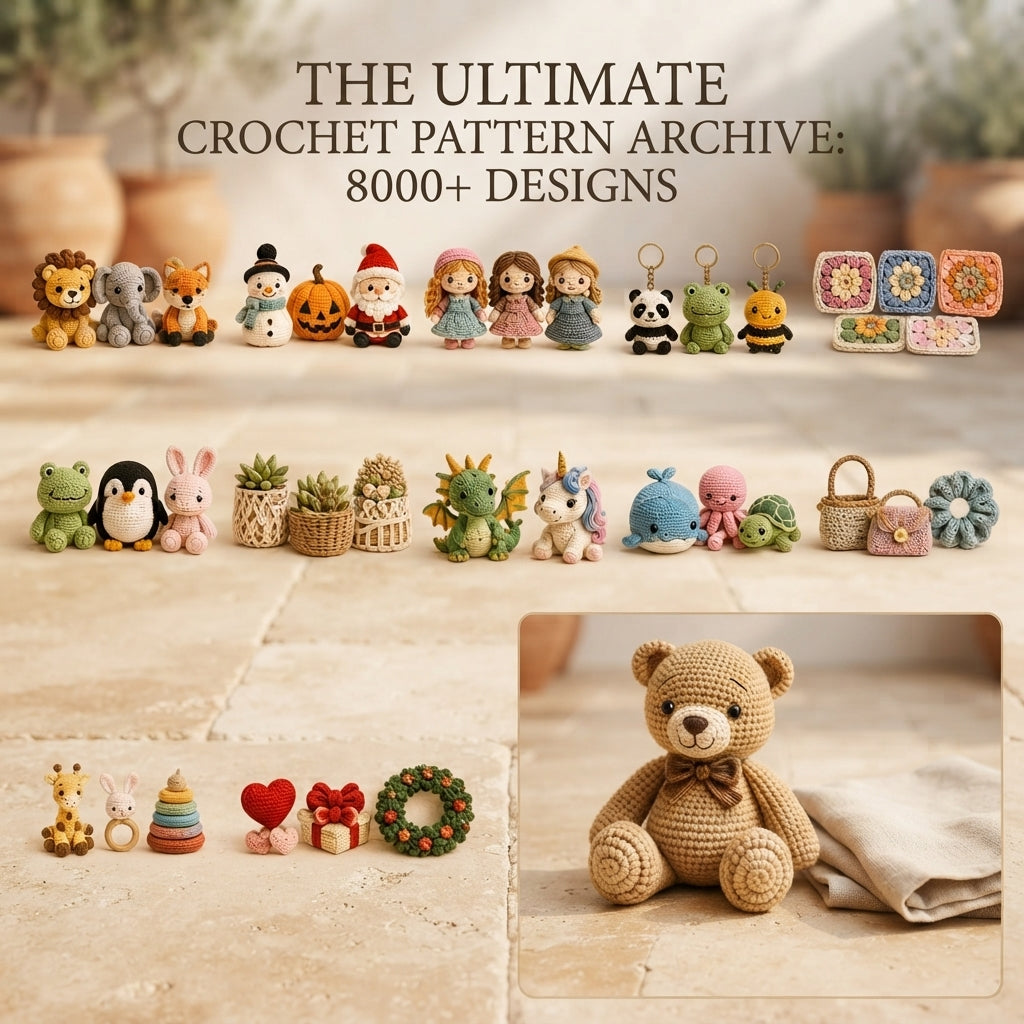 Giant Amigurumi Library | 8000+ Pattern Collection
