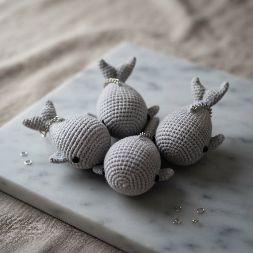 Pretty Keychain Charm | Handmade Crochet Pattern