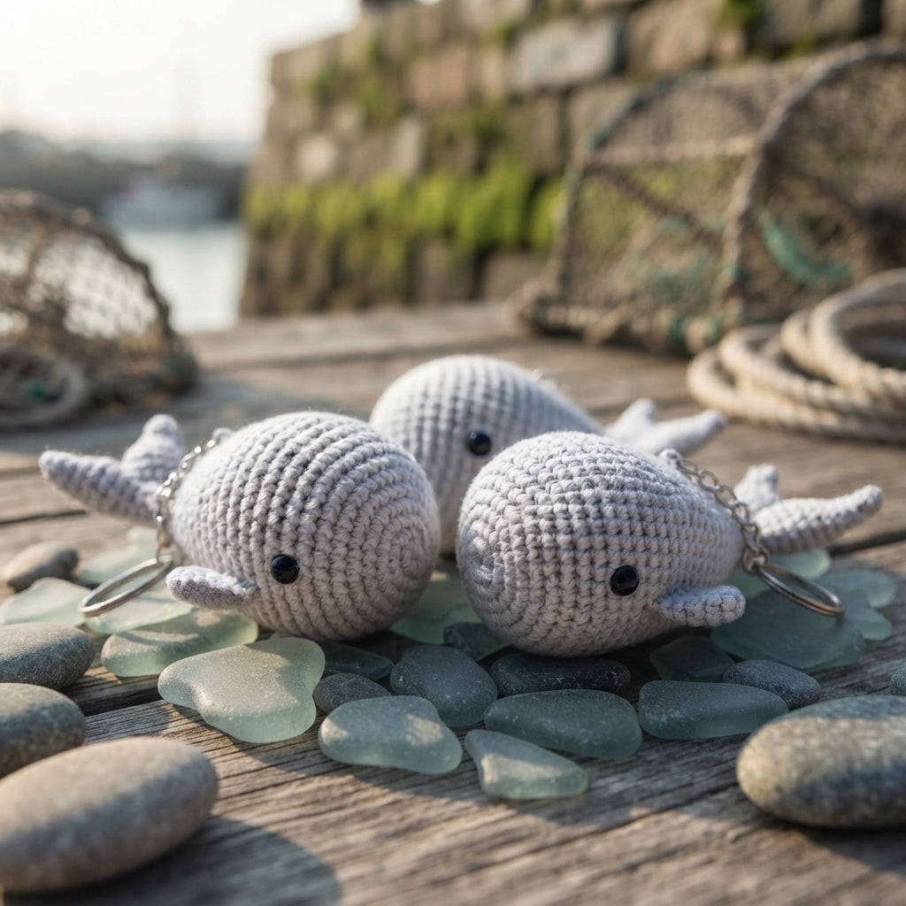 Pretty Keychain Charm | Handmade Crochet Pattern