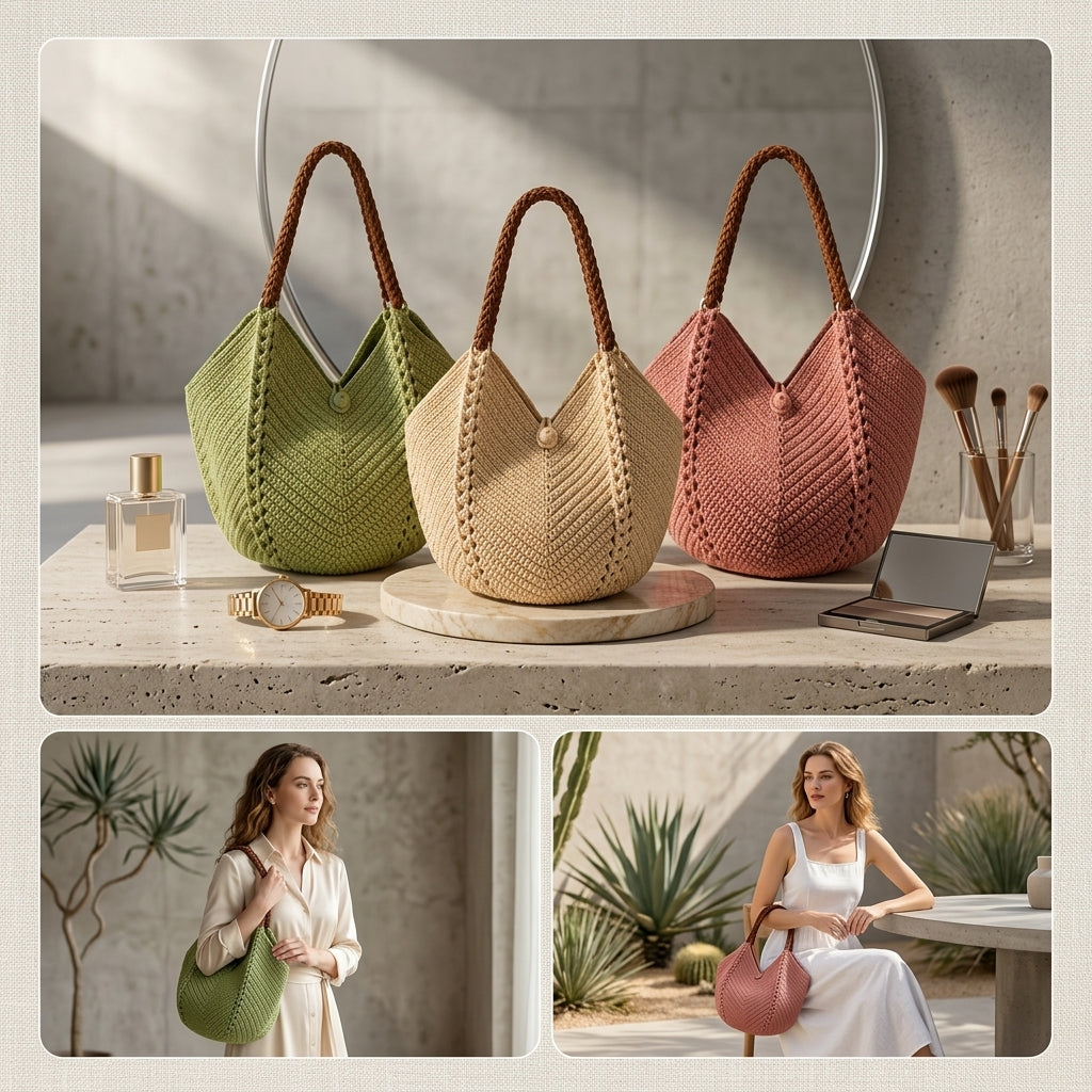 Purse Shoulder Bag V3 | Crochet Pattern PDF