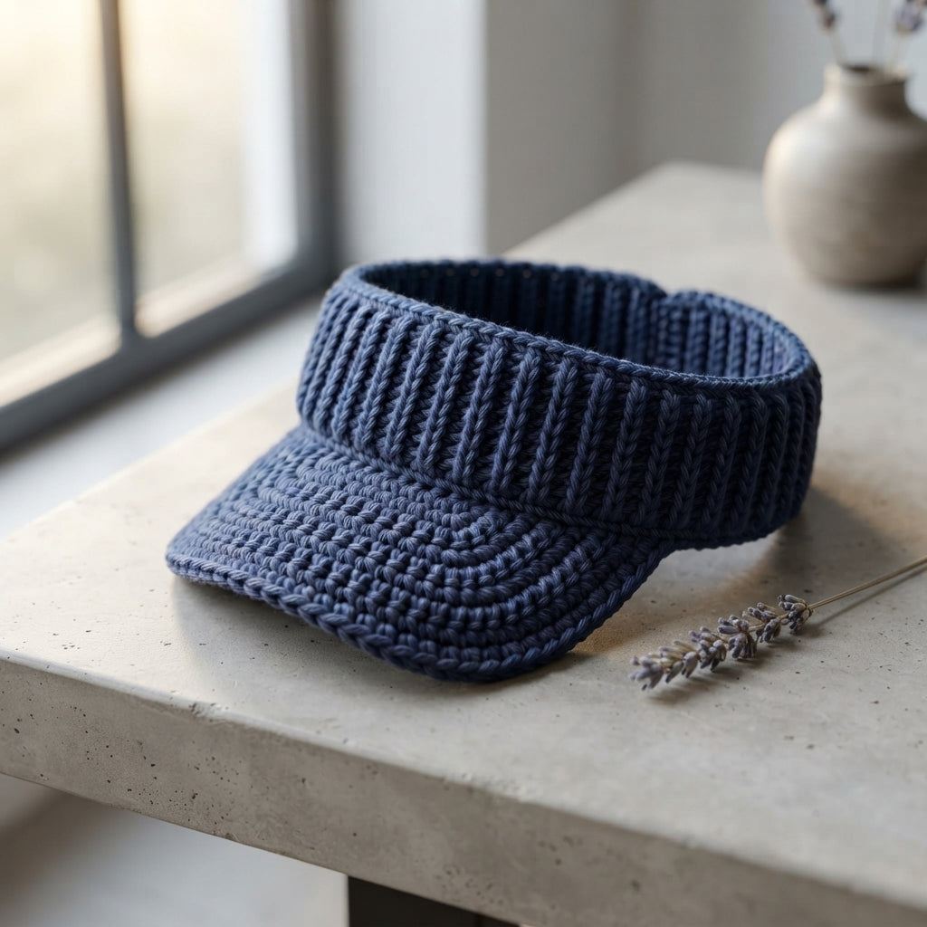 Modern Summer Hat | Crochet Hat Pattern PDF — Design 3