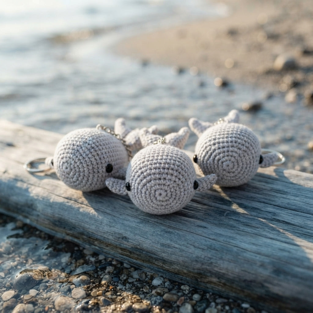 Pretty Keychain Charm | Handmade Crochet Pattern