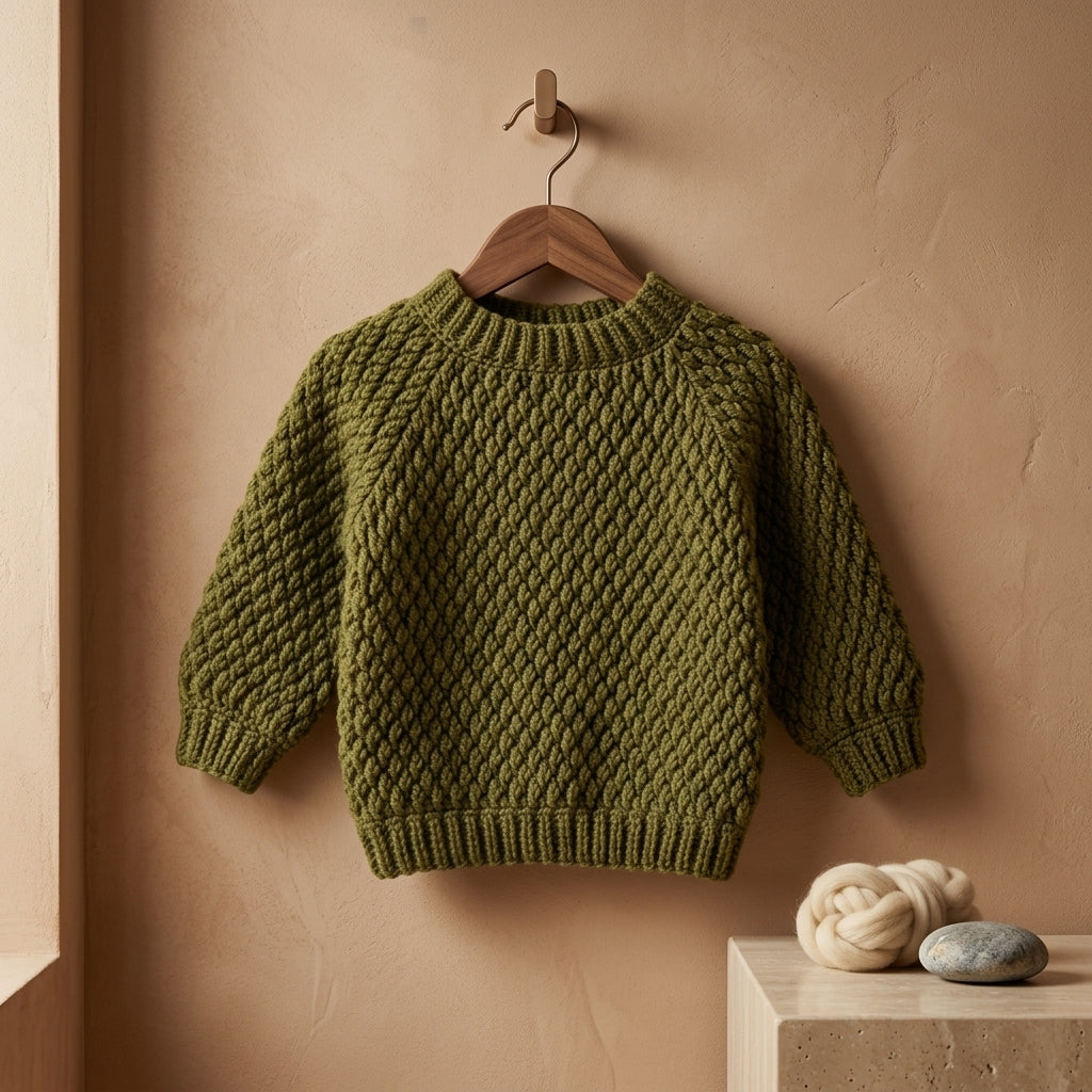 Raglan Baby Pullover Raglan v2 | Crochet Pattern PDF