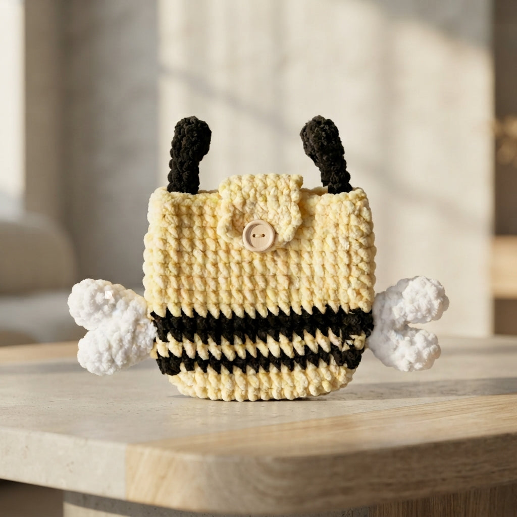 Bee Kids Crossbody | Crochet Pattern PDF