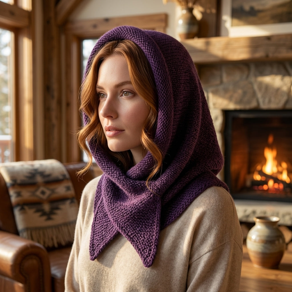 Estonian Triangle Head Scarf | Knitting Pattern PDF