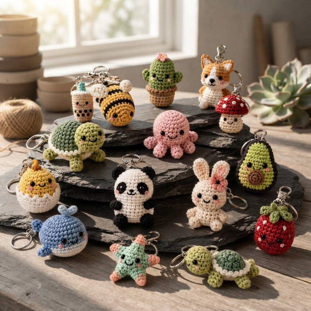 Ultimate Keychain Collection | 200+ Amigurumi PDF