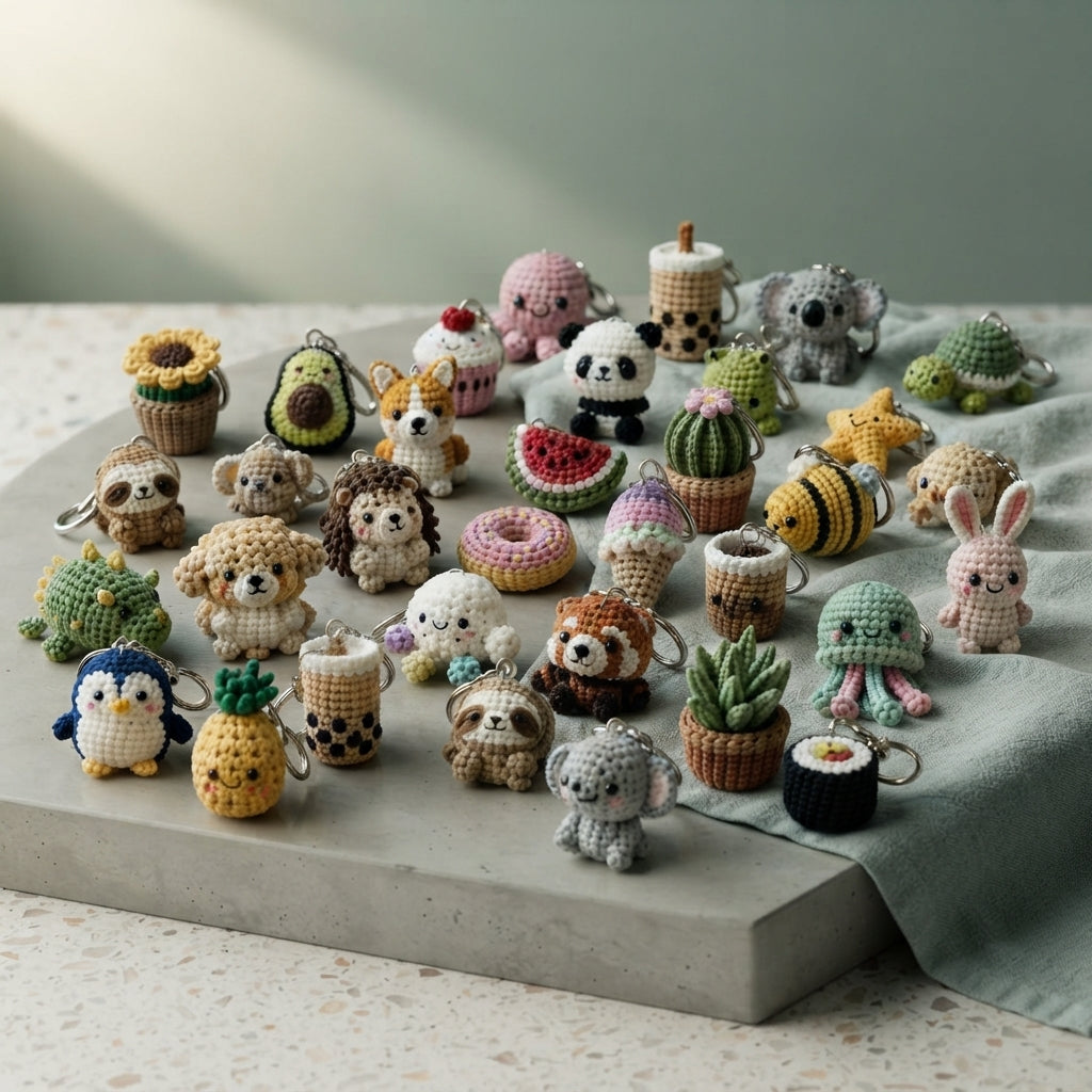 Ultimate Keychain Collection | 200+ Amigurumi PDF