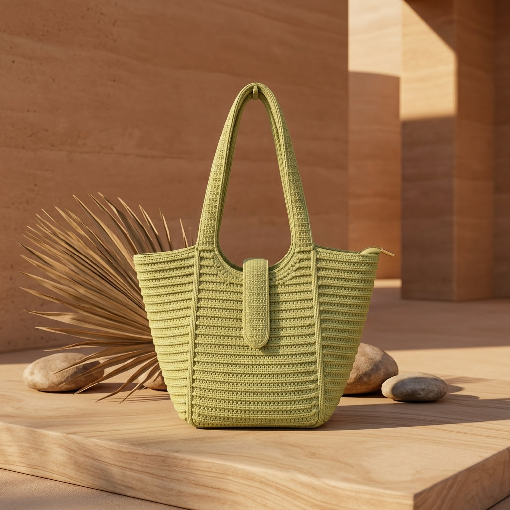Shoulder Bag Boho Tote V2 | Crochet Pattern PDF