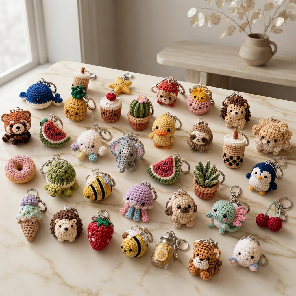 Ultimate Keychain Collection | 200+ Amigurumi PDF