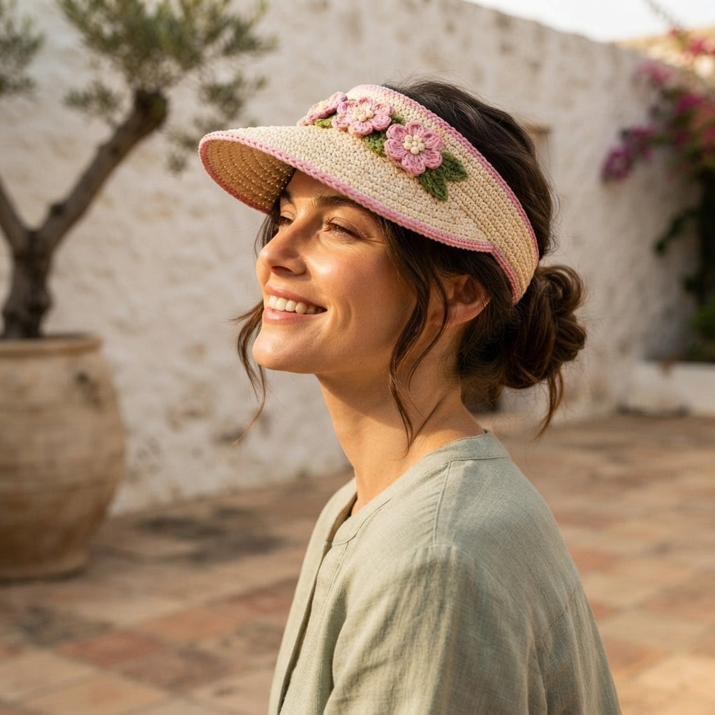 Elegant Summer Hat | Crochet Pattern PDF — Design 3