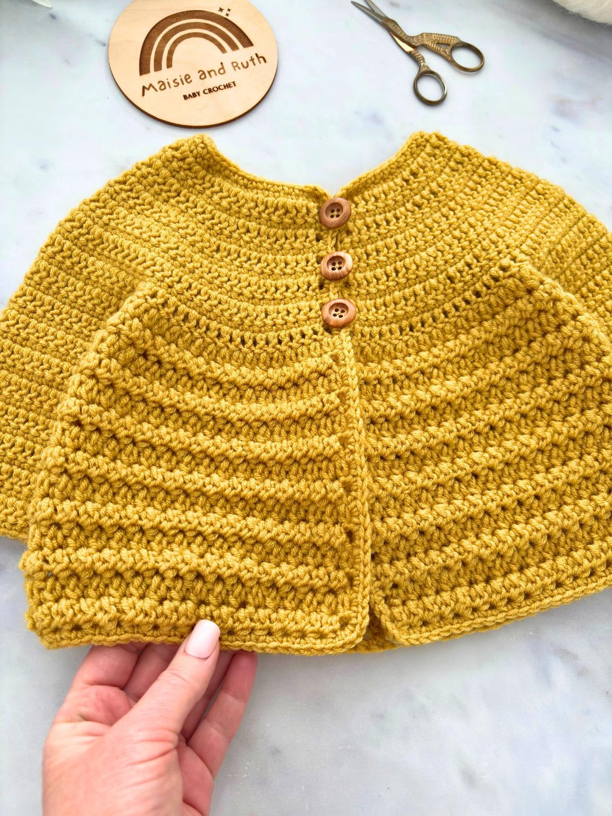Raglan Baby Pullover Raglan v2 | Crochet Pattern PDF