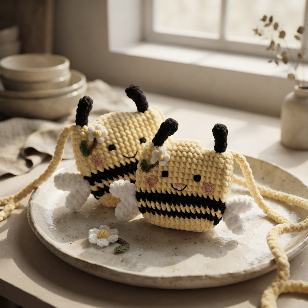 Bee Kids Crossbody | Crochet Pattern PDF