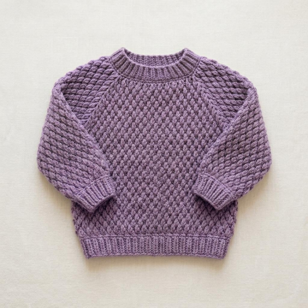Raglan Baby Pullover Raglan v2 | Crochet Pattern PDF