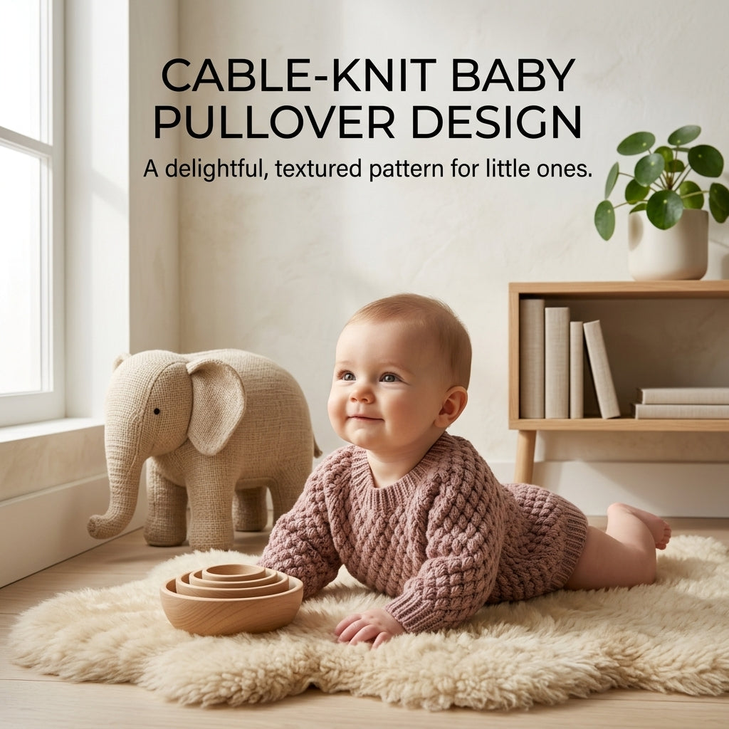 Raglan Baby Pullover Raglan v2 | Crochet Pattern PDF
