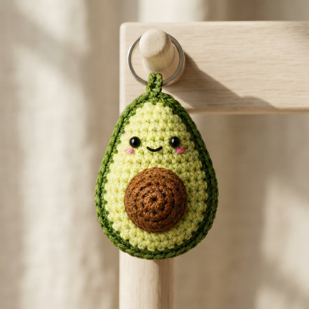 Enchanting Bag Charm Keyring | Amigurumi Guide PDF — Design 3