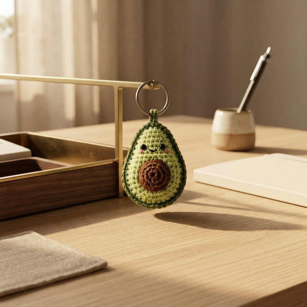 Enchanting Bag Charm Keyring | Amigurumi Guide PDF — Design 3