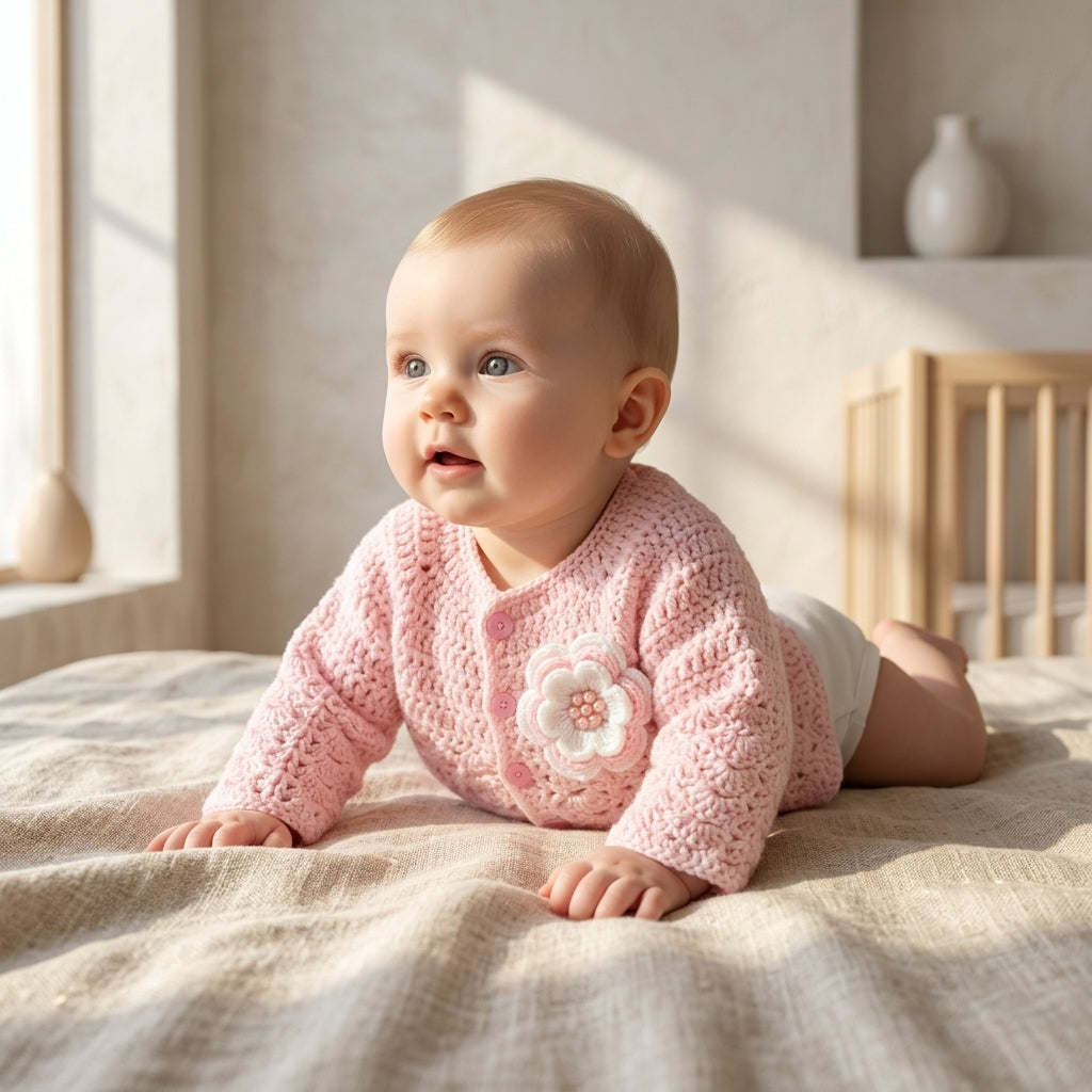 Hat Cardigan Clothes Baby Cardigan | Crochet Pattern PDF
