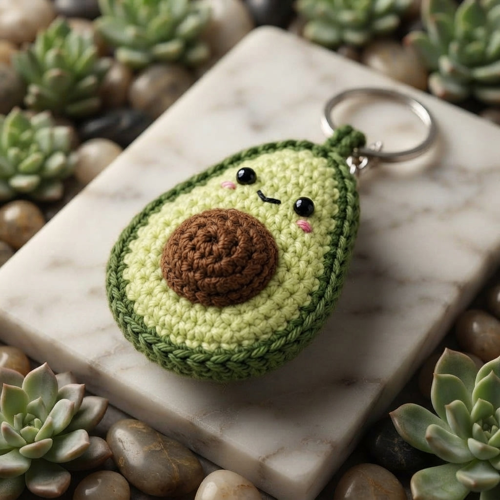 Enchanting Bag Charm Keyring | Amigurumi Guide PDF — Design 3
