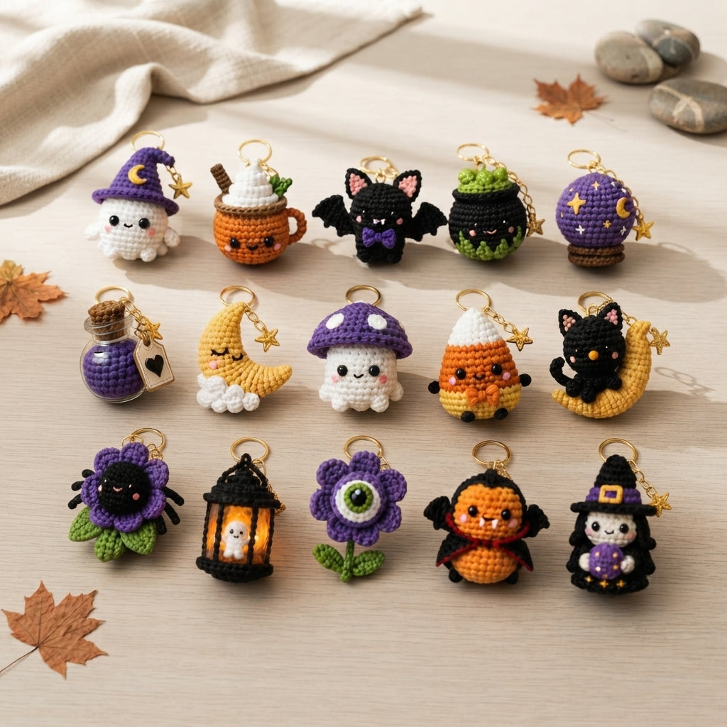 Giant Amigurumi Bundle | 15+ Keychain PDFs