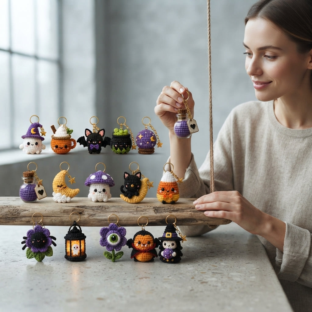 Giant Amigurumi Bundle | 15+ Keychain PDFs