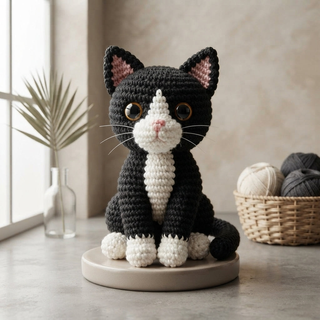 Handmade Amigurumi Kitten | Crochet PDF Pattern