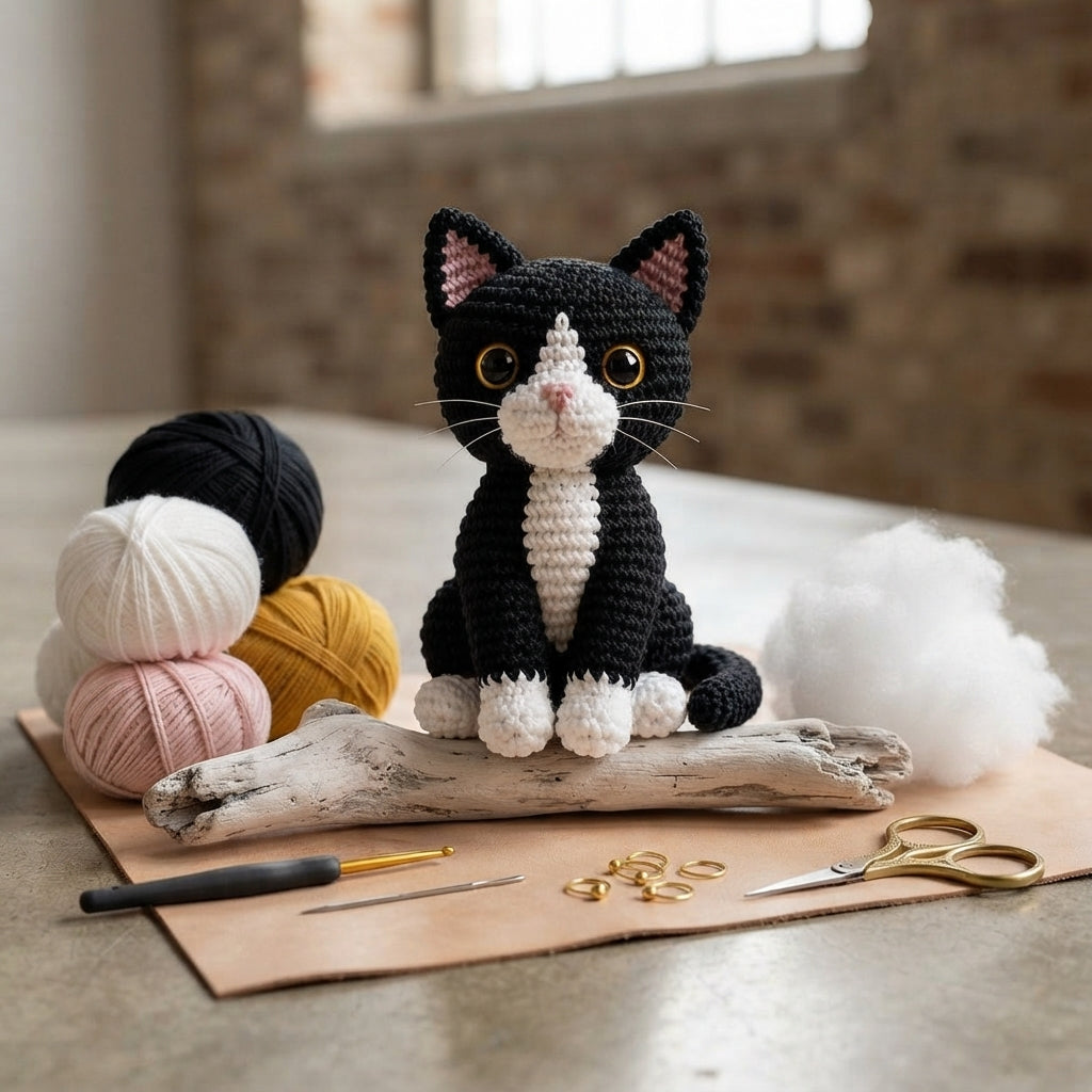 Handmade Amigurumi Kitten | Crochet PDF Pattern