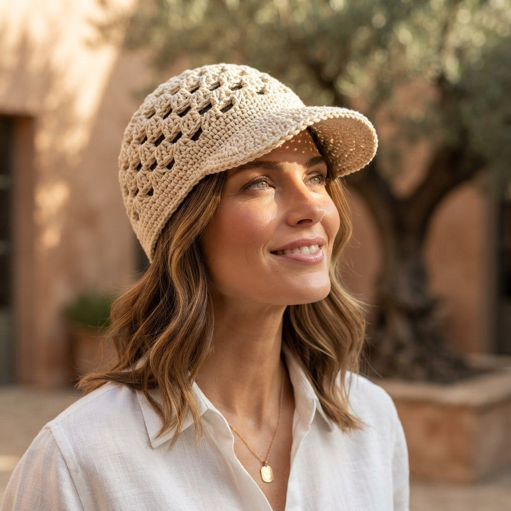 Stylish Visor | Handmade Crochet PDF